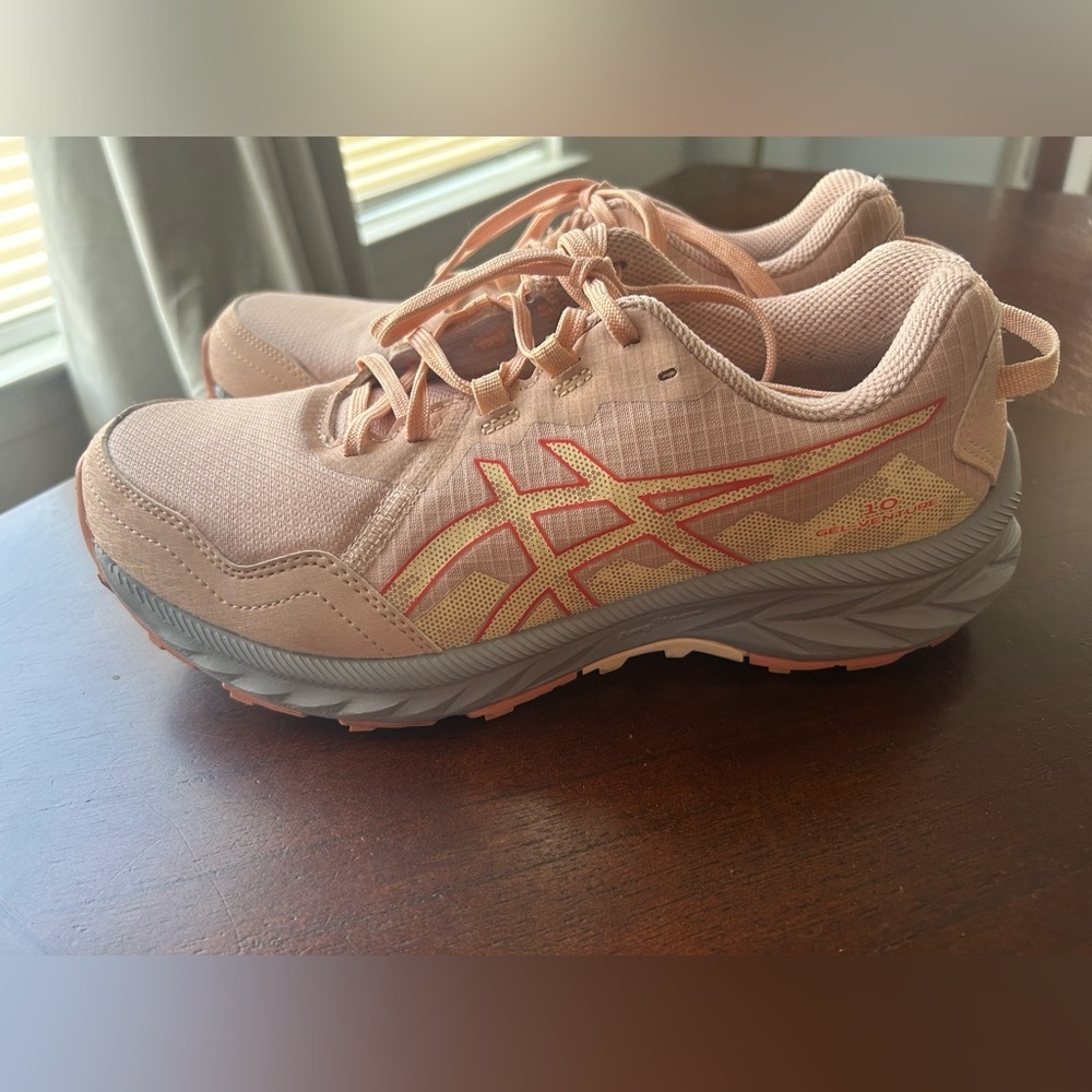 ASICS Women's Peach-Pink Running Sneakers